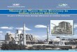 Manual on Waste Heat Recovery in Indian Cement Industry manual.pdf · Indian cement industry is the second largest manufacturer of cement with a present capacity of about 206 Million