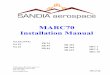 MARC70 Installation Manual - Sandia Aerospacesandia.aero/.../2014/07/marc70_installation_manual.pdf · 2014-07-24 · MARC70 Installation Manual SA 3/L/NVG SA 15 SA 24 305147-00 3700