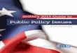 Public Policy Issues - SHRM Online · SHRM’S 2015 GUIDE TO PUBLIC POLICY ISSUES 1 . 2 2015 i T i i i ... wages will be an important focus of the public policy debate in the coming