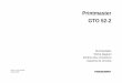 Printmaster GTO 52-2 · 2019-07-18 · Printmaster GTO 52-2 Stromlaufplan Wiring diagram Schéma des connexions esquema de circuitos HDM 79.101.1111/02 Edition 09/00