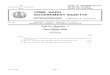 TAMIL NADU GOVERNMENT GAZETTE · 2018-02-08 · TAMIL NADU GOVERNMENT GAzETTE ExTRAORDINARY 55 MEMORANDUM REGARDING DELEGATED LEGISLATION. New sections 63-D and 63-E proposed to be