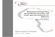 Researching the practical norms of real governance in Africa · 2016-08-02 · Researching the practical norms of real governance in Africa Jean-Pierre Olivier de Sardan ∗ All social-science