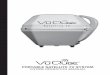PORTABLE SATELLITE TV SYSTEM VQ1000 OPERATION MANUAL VQ1000 Operation Manual.pdf · zip-code in satellite receiver prior to navigating to signal meter screen. 2. ... The Vu Qube has