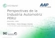 Perspectivas de la Industria Automotriz PERU · contents © 2016 ihs markit indicadores econÓmicos perspectiva global de la industria automotriz cambios en mobilidad perspectiva