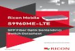 S9960ME-LTE - riconmobile.com · RICON S9960ME-LTE Switch, Fiber, WiFi ve VPN teknolojilerine dayalı olarak tasarlanmış bir mobil ağ yönlendiricisidir. Güçlü 64-bit İşlemci