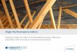 High Performance Attics - CertainTeed Title 24 PPT...Insulation below the roof deck • Prescriptive measure: – Insulation installed between the roof rafters in contact with the
