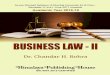 BUSINESS LAW - II · Partnerships, Rights and Duties of Partners, Distinguish between Partnership and Hindu Undivided Family (HUF) Dissolution – Concept, Modes of Dissolution, Consequences