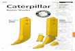 Alternative Ripper Shanks - Техстройконтракт · Caterpillar 21/1/09 4 261 149ºC 300ºF Rippers What you need to know Rippers 3 Heat the area around marks G and H