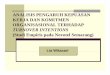 ANALISIS PENGARUH KEPUASANANALISIS PENGARUH · PDF file 2013-03-17 · ANALISIS PENGARUH KEPUASANANALISIS PENGARUH KEPUASAN KERJA DAN KOMITMEN ORGANISASIONAL TERHADAP TURNOVER INTENTIONS