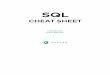 sql cheat sheet cover - Data36...This query returns every row of column1, column2 and column3 from table_name. DATA TYPES IN SQL In SQL we have more than 40 different data types. But