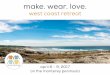 make. wear. love. - Amazon S3 · ENJOY relax & talk sweaters with us. CELEBRATE LEARN KNIT Something magic happens when knitters get together at a make. wear. love. retreat. These