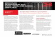DATA SHEET BROCADE SERVERIRON ADX … · BROCADE SERVERIRON ADX 1000, 4000, AND 10000 SWITCHES DATA SHEET HIGHLIGHTS • Industry-leading price-performance value per rack unit and