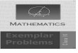 MATHEMATICS EXEMPLAR PROBLEMS · PREFACE The Department of Education in Science and Mathematics (DESM), National Council of Educational Research and Training (NCERT), initiated the