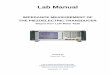 Lab Manual - 國立中興大學web.nchu.edu.tw/~daw/SOP/SOP Impedance measurement of the...Lab Manual IMPEDANCE MEASUREMENT OF THE PIEZOELECTRIC TRANSDUCER Wayne Kerr LCR Meter 4235
