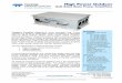 GaN Solid State Power Amplifiers · Teledyne Paradise Datacom’s newly packaged High Power Outdoor (H) series of Solid State Power Amplifiers is packaged Utilizing the latest in