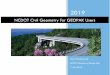 NCDOT Civil Geometry for GEOPAK Users Conference 2019/NCDOT...Stations, Offsets. Tapers, Transitions, and Civil AccuDraw Station, Offset, and Direction with Analyze Point tool. Create