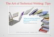 ‘What is written without pain is read without pleasure.ieaghg.org/docs/General_Docs/Summer_School_2016/Presentations for web... · The Art of Technical Writing: Tips GHGH Summer