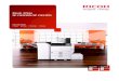 Ricoh Aficio SP C830DN/SP C831DN · 2019-06-30 · Produce high-quality color with ease The RICOH® Aficio® SP C830DN and SP C831DN are the easy choices for fast, productive, full-color