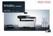 Ricoh Aficio SP 3500SF/SP 3510SF · The Ricoh Aficio SP 3500SF/SP 3510SF offers network capabilities in peer-to-peer or shared-use environments with standard USB 2.0 or 10/100Base-TX
