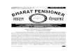 OCTOBER MAGAZINE 2011corrected - RSCWSOctober 2011 Single Copy : Rs. 15 OFFICIAL MONTHL Y ORGAN OF THE BHARA T PENSIONERS SAMAJ, NEW DELHI - 1 10 014 (Federation of All India Pensioners’