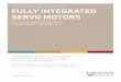 FULLY INTEGRATED SERVO MOTORS level/4. Manuals/d. Installation and Startup... describes the installation and startup of the class 5 d- and m-style smartmotors fully integrated servo