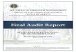 U.S. OFFICE OF PERSONNEL MANAGEMENT OFFICE OF THE ... · perf01m ed by the U.S. Office of Personnel Management's (OPM) Office ofthe Inspector General (OIG), ... Oracle Business Intelligence