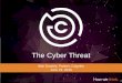 The Cyber Threat - Transportation Research Boardonlinepubs.trb.org/onlinepubs/excomm/16-06-Gourley.pdf · malware. Attackers get in fast and remain undetected for months. But risk