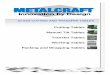 Glass Cutting and Transfer Tables cutting and transfer... · GLASS CUTTING AND TRANSFER TABLES-CUTTING AND PROCESSING TABLE FEATURES Metalcraft glass cutting and processing tables