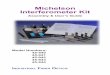 Michelson Interferometer Kit · 2012-11-09 · – i – Introduction The Michelson Interferometer Kit 45-942 is a set of optical components and mountings that assist in a rapid assembly