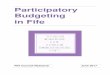 Participatory Budgeting in Fifeknow.fife.scot/wp-content/uploads/sites/44/2018/01/Fife... · 2018-01-11 · 4 Participatory Budgeting Principles Our approach to Participatory Budgeting