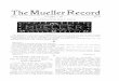 The Mueller Recmuellermuseum.org/library/MR_NewsLetters/Mueller_Record_Oct_1911j.pdf · The Mueller Rec.ord VOL. I OCTOBER 1, 1911 AN ATTRACTIVE WALL PIE,CE No. 15 ()nr attractive