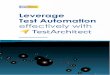 Leverage Test Automation · & Automation Engineer Client machines Test Lead Responsible for defining Business Objects, Business Processes, Test Objectives, designing Test Modules,