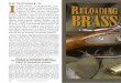 I RELOADING Brass - Load Data Brass Shotshells Pt 1.pdf · These shells are put up in boxes containing twenty-four shells, with primer extractor . . . for re-RELOADING Brass Shotshells