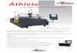 R Athlete - ProArc USA · Athlete High Speed, High Accuracy, Best Quality We love metal arts welding cutting drilling since 1966 R SINCE 1966 Athlete 1530 with fume collection table