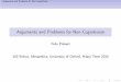 Arguments and Problems for Non-Cognitivism · PDF file The Humean argument for non-cognitivism The Humean theory of motivation Humean theory of motivation: No belief necessarily motivates