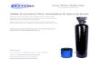 5900e Greensand Filter Installation & Start-Up Guide · 2016-08-25 · Clean Water Made Easy 5900e Greensand Filter Installation & Start-Up Guide Thank you for purchasing a Clean