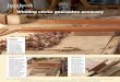 handwork...JULY/AUgUST 2019 27 M ost woodworkers quickly grasp how vital squares and straightedges are in checking their work for accuracy. Yet neither of those essential tools indicates
