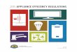 2015 Applicance Efficiency Regulations · ABSTRACT The current Appliance Efficiency Regulations (California Code of Regulations, Title 20, Sections 1601 through 1608), dated July