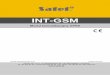 INT-GSM - Satel · INT-GSM Moduł komunikacyjny GPRS . Wersja oprogramowania 1.00 int-gsm_pl 07/18 SATEL sp. z o.o. • ul. Budowlanych 66 • 80-298 Gdańsk • POLSKA . tel. 58