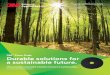 3M Floor Pads Durable solutions for a sustainable future. · 2017-06-27 · Cleaning and Workplace Safety 3M™ Floor Pads Durable solutions for a sustainable future. 3M is committed
