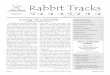 Rabbit Tracks - New Mexico House Rabbit Rabbit Tracks Newsletter of the New Mexico House Rabbit Society