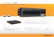 SAT>IP SERVER AND LAN-IP RECEIVERNEW PRODUCT APRIL 2014 SAT>IP SERVER AND LAN-IP RECEIVER TVSAT ON YOUR HOME DATA NETWORK Capable of the reception of up to 4 satellites. Web based