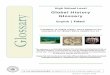 Global History y Glossary English Fulani GlossarEnglish | Fulani Translation of Global History terms based on the Coursework for Global History Grades 9 to 12. Updated: October 2018