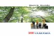 Yamawa Quick Guide 22-09-16 EN · Yamawa has been the first Japanese threading taps manufacturer to achieve ISO9001 certification. The company combines innovation of products and