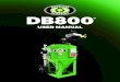 DB800 - Dustless Blasting...makes no other warranties, expressed or implied. This is the only express warranty applicable to Dustless Blasting® branded products. MMLJ does not assume,