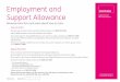 Employment and Support Allowance...Employment and Support Allowance Renewal claim form and notes about how to claim ESA1(RR) 10/18 For our use: Issue date / How to claim The best way