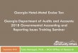 Georgia Hotel-Motel Excise Tax Georgia Department of ......Organization Local Authority created by General Statute, Local Law, or Local Constitutional Amendment Department within local