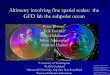 Altimetry involving fine spatial scales: the GFD lab the ... · wave dynamics produces standing waves downwind, a convoluted lee cyclone, intense jet structure wrapping round the