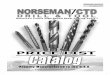 EFFECTIVE: 0 /01/201norsemandrill.com/pdf/cat/Norseman Pricelist 2018.pdf · NORSEMAN/CTD DRILL & TOOL America's Finest High-Speed Steel Cutting Tools™ •SUBSTANTIALLY LONGER CUTTING