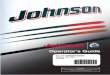 Our First Words to the Owner/Operator · Our First Words to the Owner/Operator This Operator’s Guide is an essential part of your Johnson outboard. It contains pertinent information